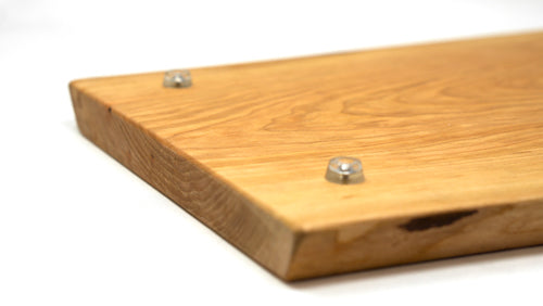 Omcan - 10” x 16” Canadian Hardwood Serving Tray, Pack of 2 - 39515