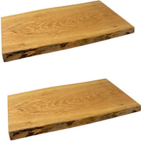 Omcan - 10” x 16” Canadian Hardwood Serving Tray, Pack of 2 - 39515