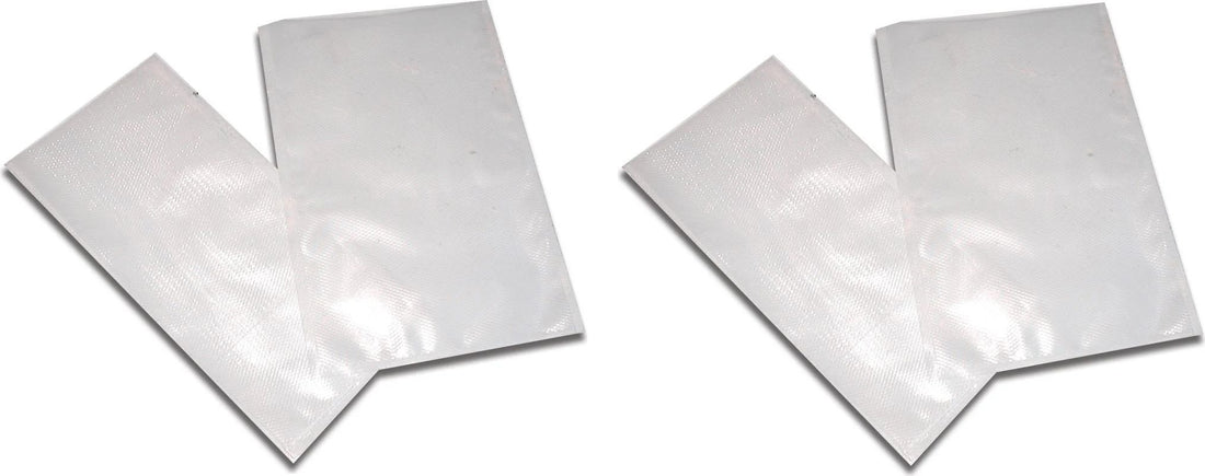 Omcan - 10" x 16" Embossed Vacuum Sealer Bags, Pack of 500 - 21471