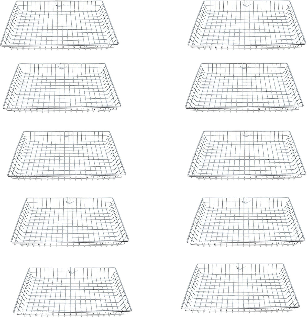 Omcan - 10" x 26" x 2" Doughnut Basket, Pack of 10 - 80886