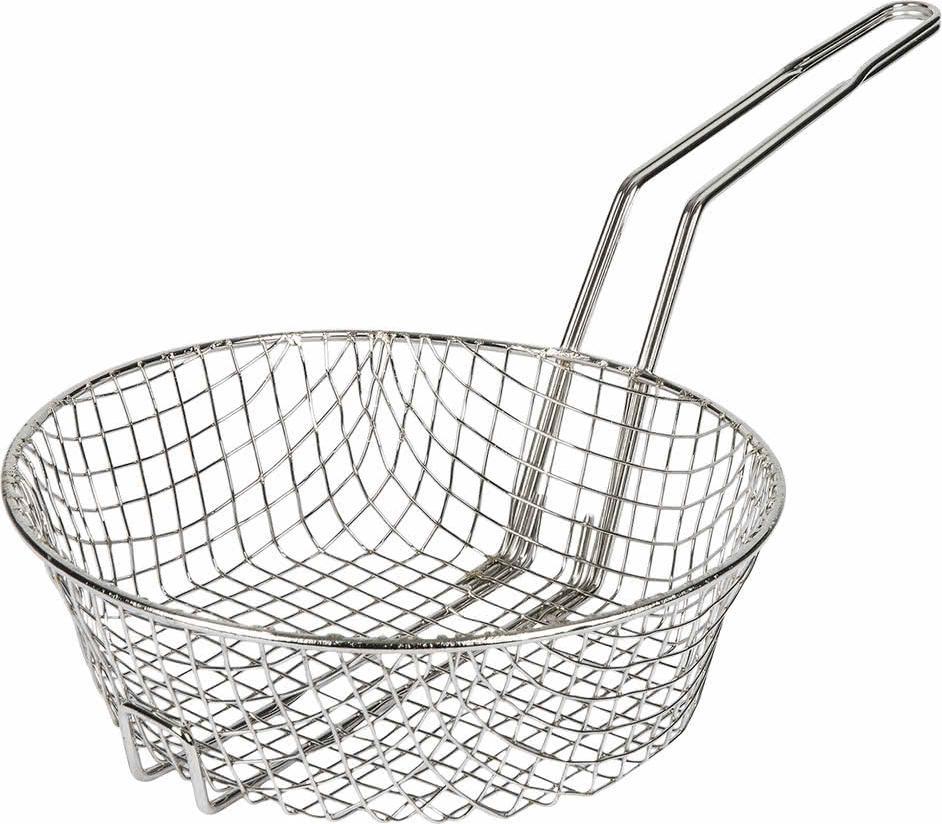 Omcan - 10″ x 3″ Coarse Mesh Culinary Basket (254 x 76 mm), Pack of 15 - 80372