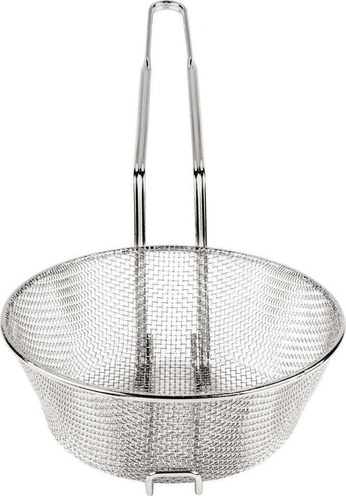 Omcan - 10″ x 3″ Fine Mesh Culinary Basket (254 x 76 mm), Pack of 15 - 80378