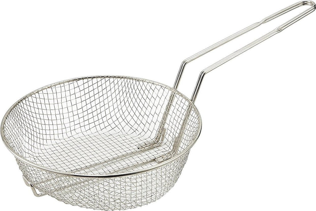 Omcan - 10″ x 3″ Fine Mesh Culinary Basket (254 x 76 mm), Pack of 15 - 80378