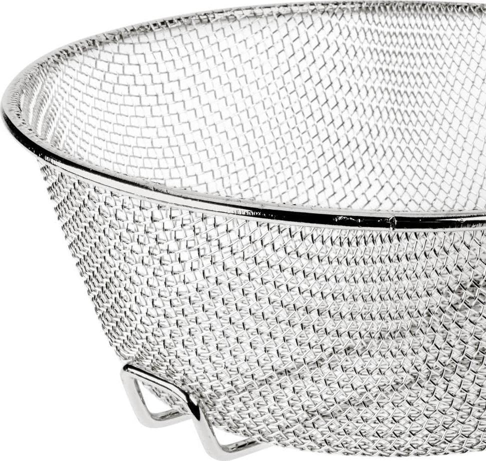 Omcan - 10″ x 3″ Fine Mesh Culinary Basket (254 x 76 mm), Pack of 15 - 80378
