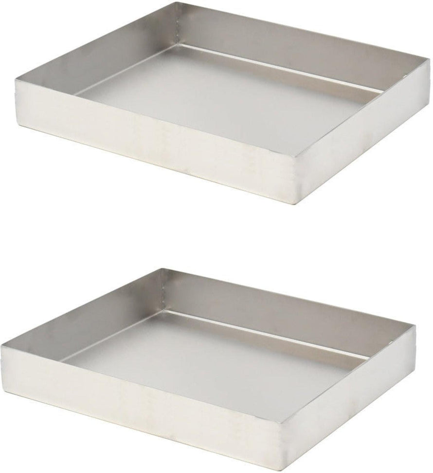 Omcan - 10″ x 30″ x 2.5″ Stainless Steel Pan, Pack of 2 - 44122