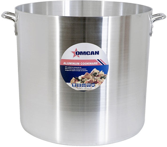 Omcan - 100 QT Aluminium Stock Pot - 43375