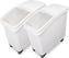 Omcan - 102 L Ingredient Bin with Sliding Lid and Scoop - 80986