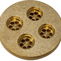 Omcan - #105 Maccheroni Rigati Pasta Die For Pasta Machine PM-IT-0004 - 13355