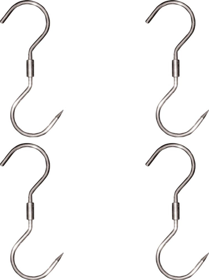 Omcan - 10.5" x 0.5” Swivel “S” Hook, Pack of 4 - 10505