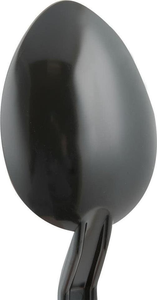 Omcan - 11" Black Serving Spoon, Pack of 50 - 85099