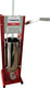 Omcan - 11 Lb Capacity, 2-Speed Vertical Gear Drive Trento Red Manual Sausage Stuffer - 48167