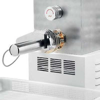 Omcan - 11 Lb Stainless Steel Pasta Machine with Cooling & Cutter - 49118