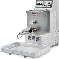 Omcan - 11 Lb Stainless Steel Pasta Machine with Cooling & Cutter - 49118