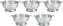Omcan - 11 QT Aluminum Colander (10.45 L), Pack of 3 - 80405