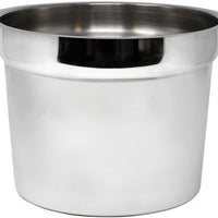 Omcan - 11 QT Stainless Steel Steam Table Inset, Pack of 4 - 44669