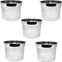 Omcan - 11 QT Stainless Steel Steam Table Inset, Pack of 5 - 44669