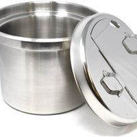 Omcan - 11 Qt White Retro Soup Warmer/Rethermalizer - 46708