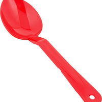 Omcan - 11" Red Serving Spoon, Pack of 100 - 85100