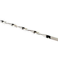 Omcan - 11" Stainless Steel Bar Spoon with Red Knob, Pack of 60 - 80845