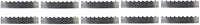 Omcan - 110” #322 Band Saw Blade, Pack of 10 - 10360