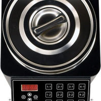 Omcan - 110 V Black Automatic Bubble Tea Liquid Fructose Dispenser with 16 Selection Buttons - DI-CN-0099