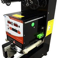 Omcan - 110 V Black Automatic Drink Sealing Machines - SE-CN-0095