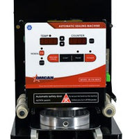 Omcan - 110 V Black Automatic Drink Sealing Machines - SE-CN-0095
