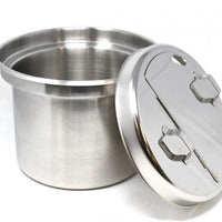 Omcan - 110V, 11 QT Red Retro Soup Warmer/Rethermalizer - FW-TW-5000-R