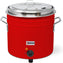 Omcan - 110V, 11 QT Red Retro Soup Warmer/Rethermalizer - FW-TW-5000-R