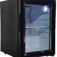 Omcan - 110V, 21 L capacity Black Countertop Display Refrigerator - RS-CN-0021