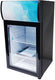 Omcan - 110V, 40 L Capacity Black Countertop Display Refrigerator - RS-CN-0040-B