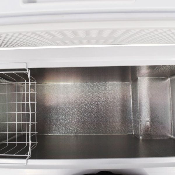 Omcan - 110V, 45.8" Chest Freezer With Solid Flat Top - FR-CN-0255