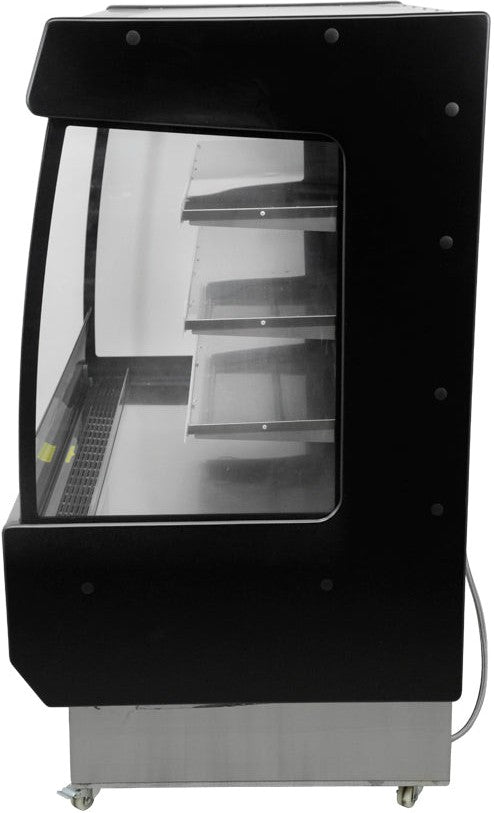 Omcan - 110V, 51" Grab-and-Go Open Refrigerated Floor Self-Serve Merchandiser with 27.2 cu.ft Capacity - RS-CN-0770