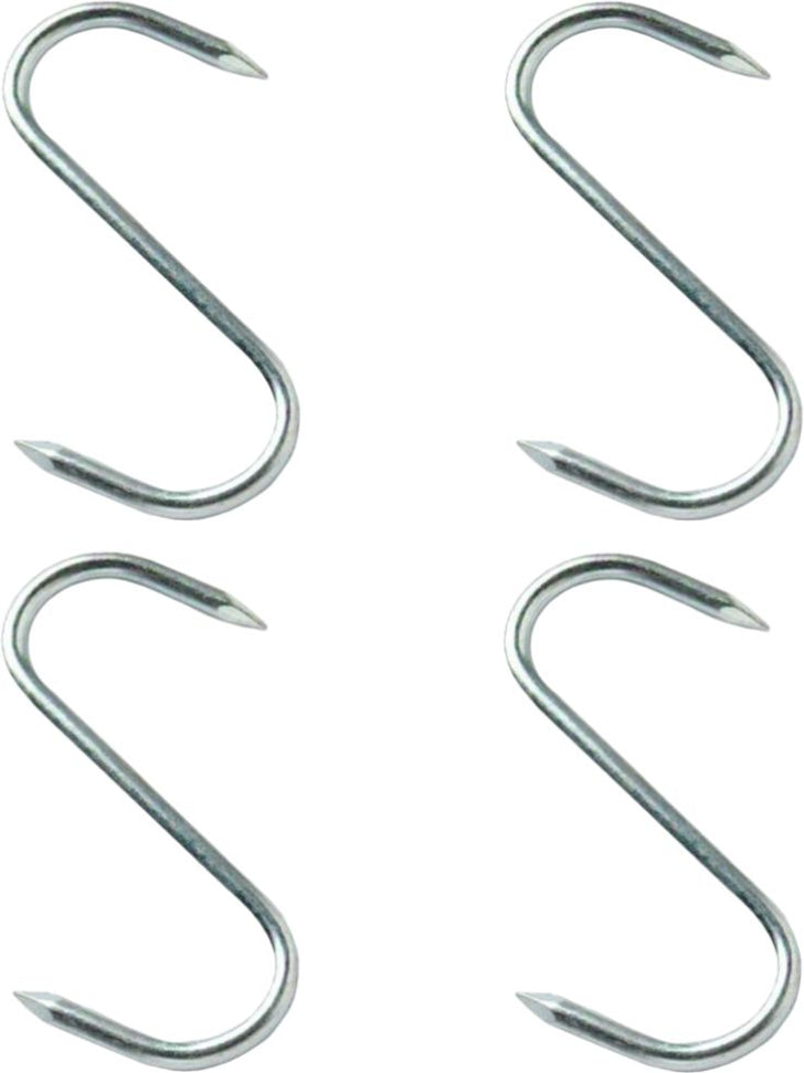 Omcan - 11.75" x 0.5” Stainless Steel “S” Hook, Pack of 3 - 10506