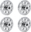 Omcan - #12 (12 mm) European-Style Stainless Steel Meat Grinder Plate with Hub, Pack of 3 - 11197