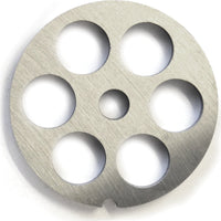 Omcan - #12 (18 mm) Hubless European-Style Stainless Steel Meat Grinder Plate, Pack Of 5 - 11219