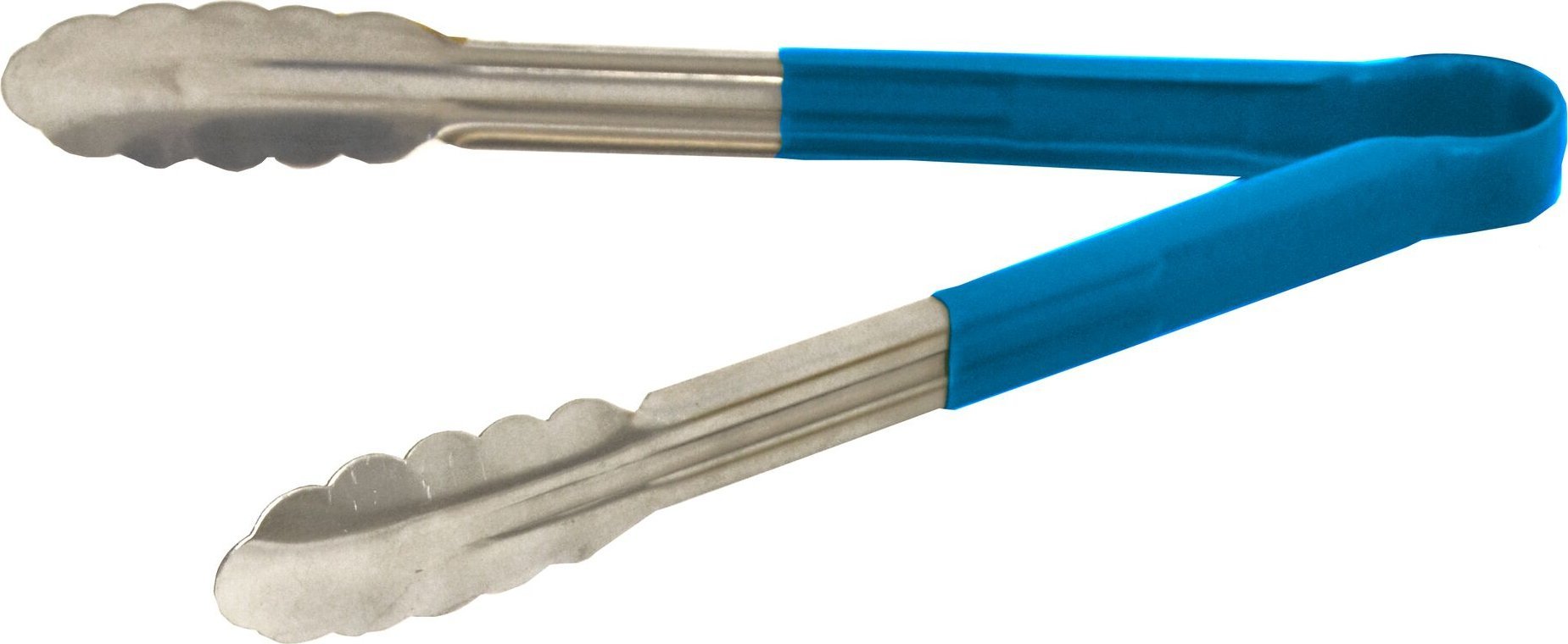 Omcan - 12” Blue Handle Utility Tong, 25/cs - 80543