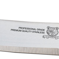 Omcan - 12” Butcher Steak Knife with Blue Polypropylene Handle, Pack of 10 - 12268