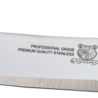 Omcan - 12” Butcher Steak Knife with Yellow Polypropylene Handle, Pack of 10 - 12285