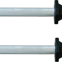 Omcan - 12" Diamond Steel Sharpening Rod, Pack of 2 - 13774