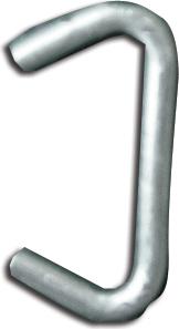 Omcan - 1/2” Galvanized Blunt Hog Rings, Pack of 4 - 19764