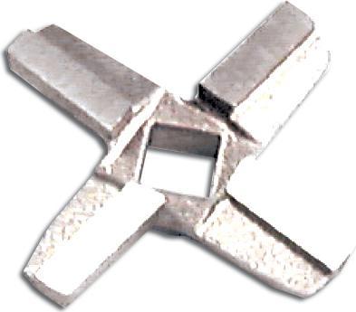 Omcan - #12 Hard Steel Meat Grinder Knife, Pack of 10 - 11080