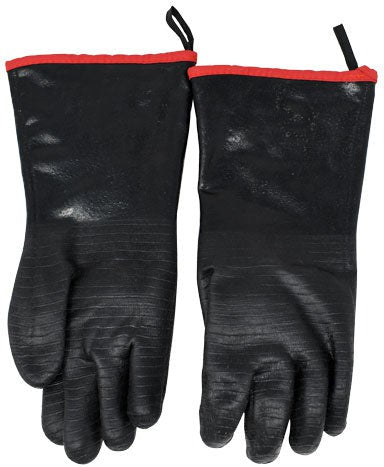 Omcan - 12″ Heavy-Duty Heat-Resistant Neoprene Gloves, 40 Pairs/Pack - 47259