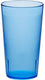 Omcan - 12 Oz Blue Pebbled Tumbler (355 ml), Pack of 100 - 80339