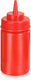 Omcan - 12 Oz Red BPA Free Condiment Squeeze Bottle, Pack of 40 - 48104