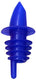 Omcan - 12 PCs Blue Economy Free-Flow Pourer, Pack of 40 - 80851