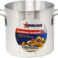 Omcan - 12 QT Aluminium Stock Pot, Pack of 2 - 43367