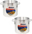 Omcan - 12 QT Aluminium Stock Pot, Pack of 3 - 43367