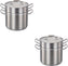 Omcan - 12 QT Double Boiler 3 Piece Pack, Pack of 2 - 80246