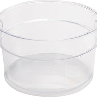 Omcan - 12 QT Polycarbonate Round Food Storage Container, Pack of 10 - 80178